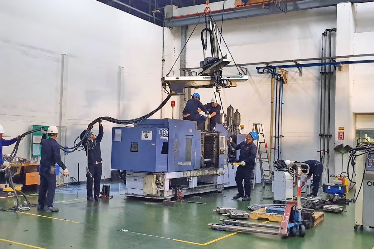 ผลงาน | MSI MES บริษัทรับติดตั้งเครื่องจักร ขนย้ายเครื่องจักร ย้ายไลน์ผลิต