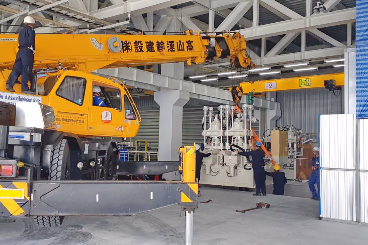 ผลงาน | MSI MES บริษัทรับติดตั้งเครื่องจักร ขนย้ายเครื่องจักร ย้ายไลน์ผลิต