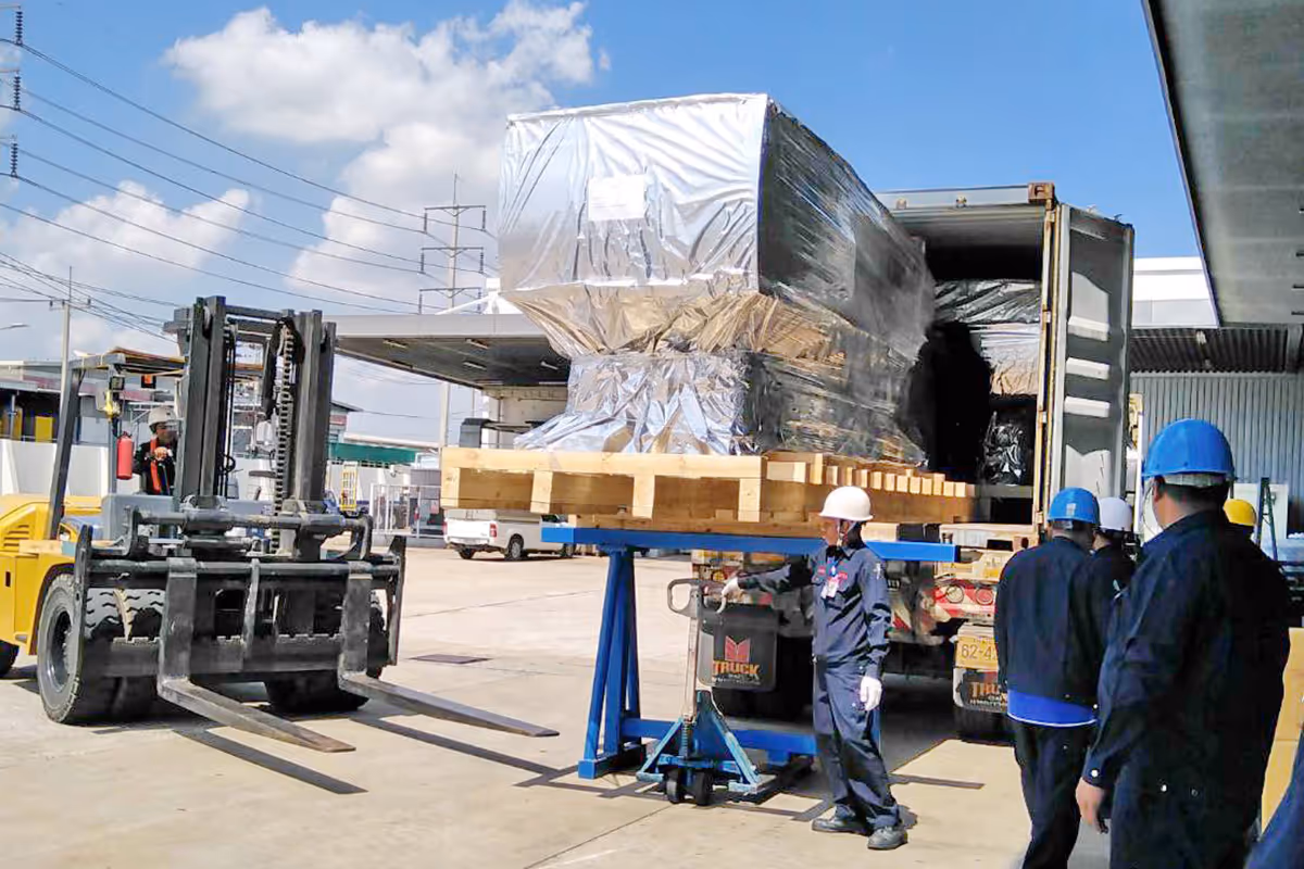 ผลงาน | MSI MES บริษัทรับติดตั้งเครื่องจักร ขนย้ายเครื่องจักร ย้ายไลน์ผลิต