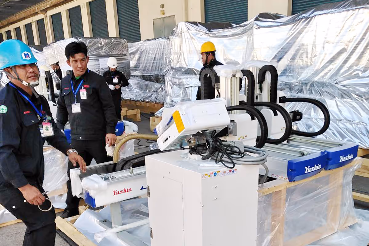 ผลงาน | MSI MES บริษัทรับติดตั้งเครื่องจักร ขนย้ายเครื่องจักร ย้ายไลน์ผลิต