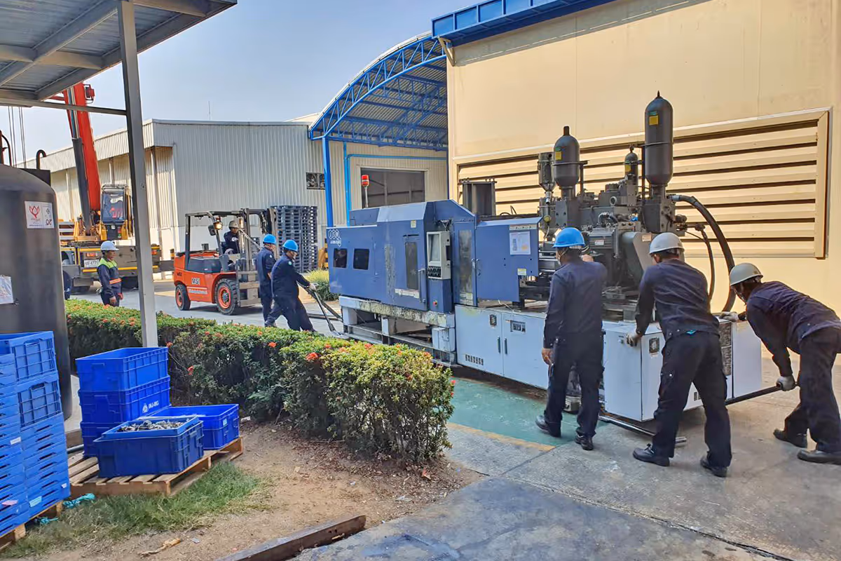 ผลงาน | MSI MES บริษัทรับติดตั้งเครื่องจักร ขนย้ายเครื่องจักร ย้ายไลน์ผลิต