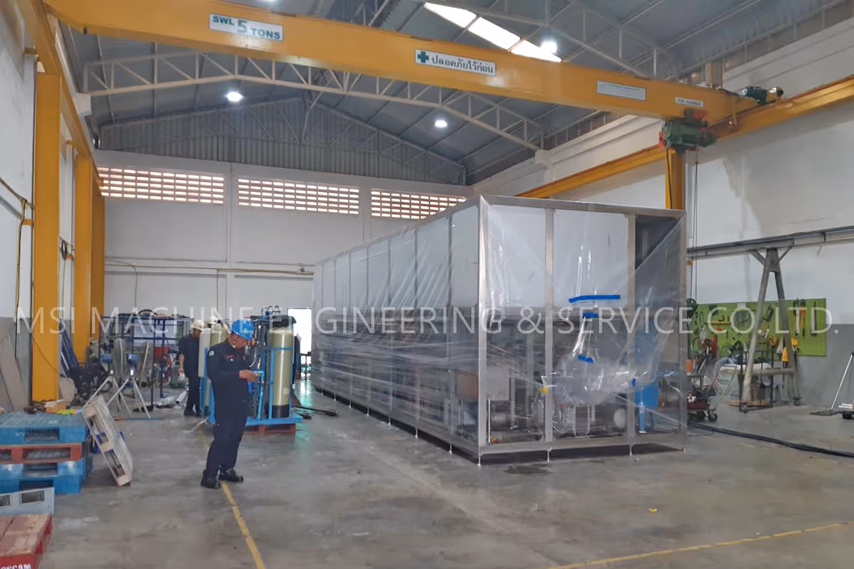 ผลงาน | MSI MES บริษัทรับติดตั้งเครื่องจักร ขนย้ายเครื่องจักร ย้ายไลน์ผลิต