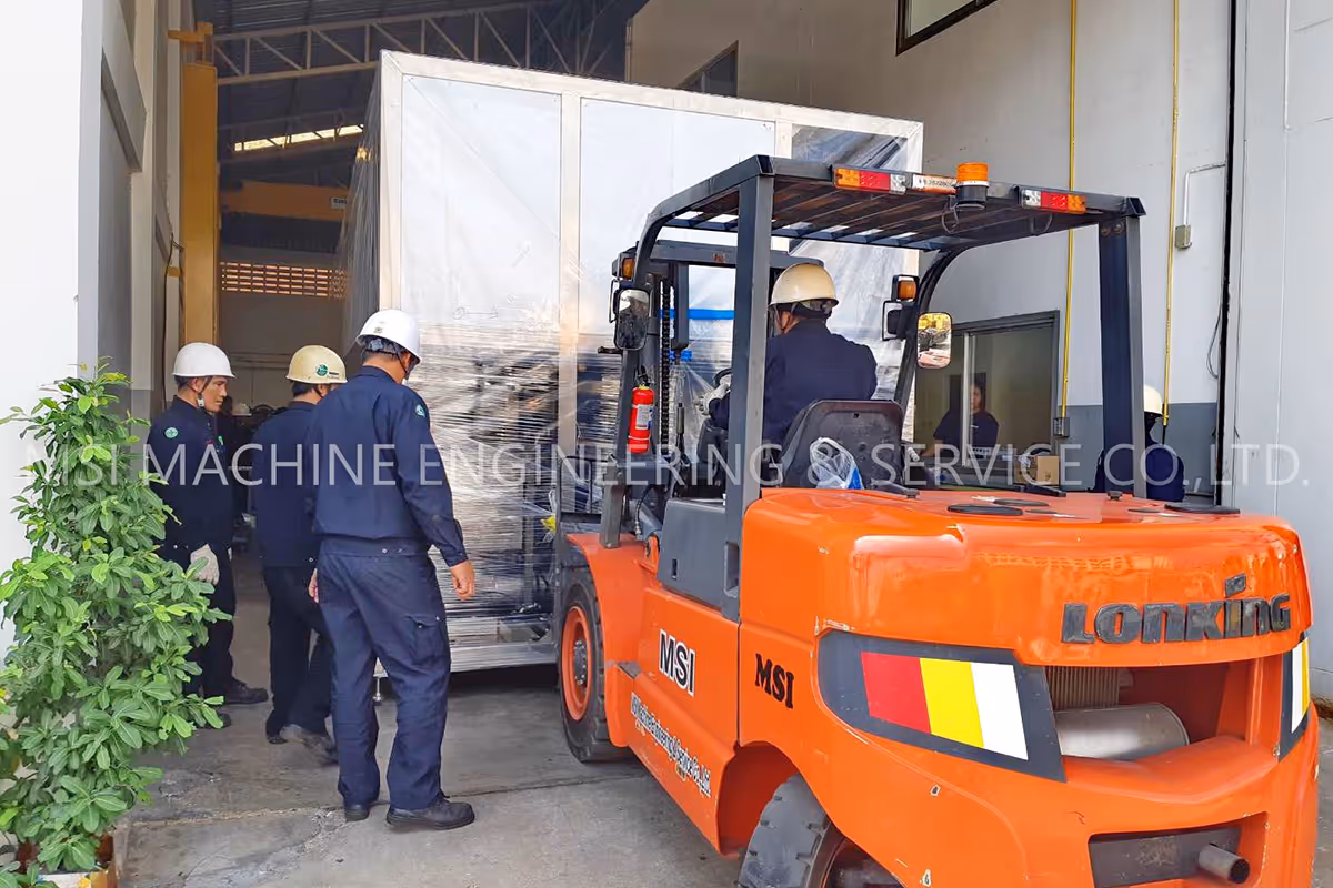 ผลงาน | MSI MES บริษัทรับติดตั้งเครื่องจักร ขนย้ายเครื่องจักร ย้ายไลน์ผลิต